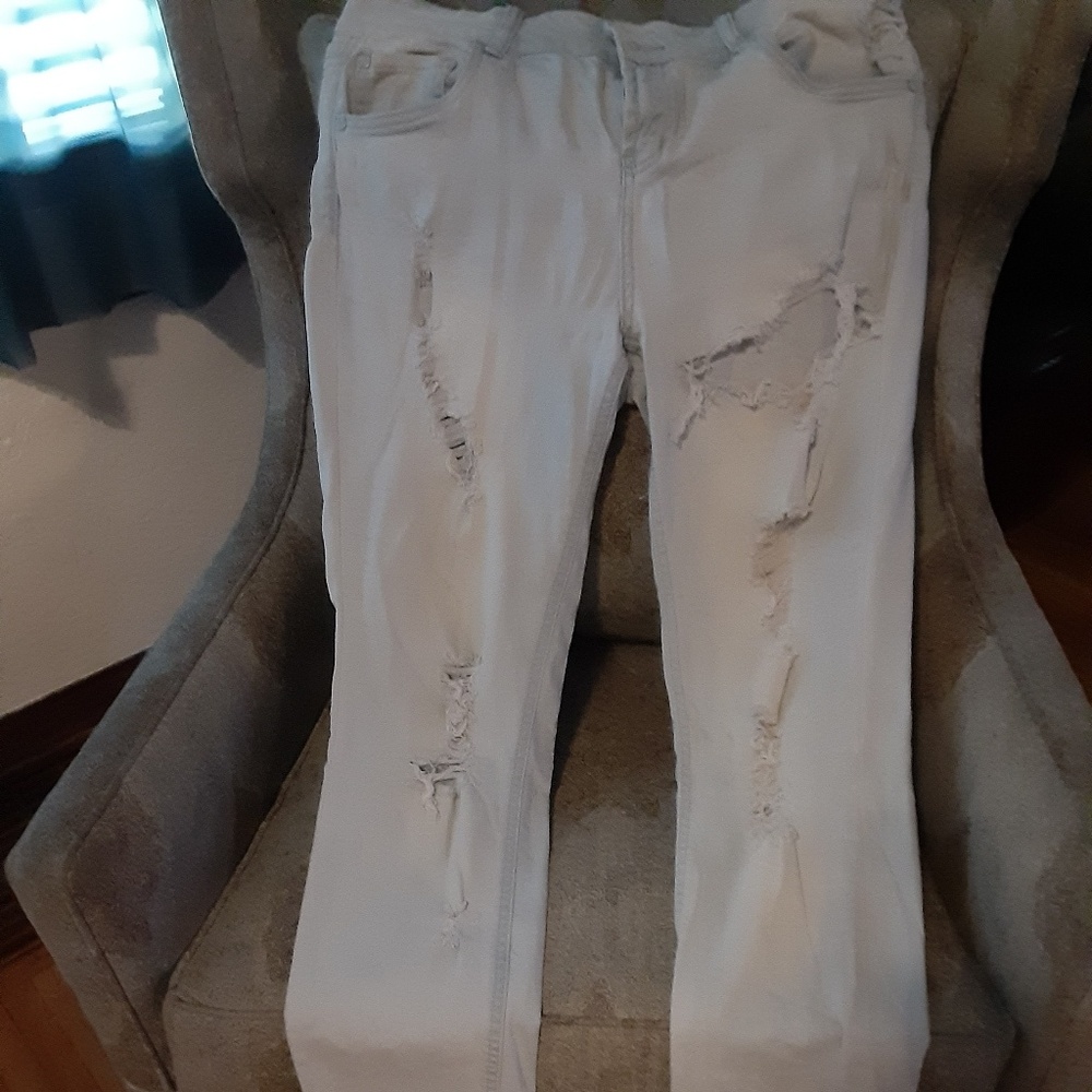 Light blue jeans